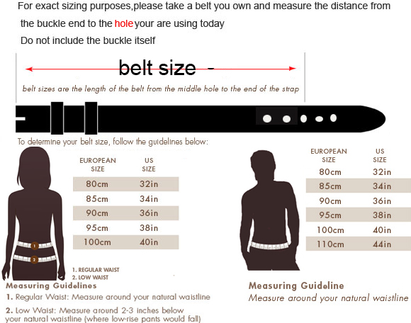 Gucci Belt Sizes Mens Chart