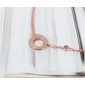 Cartier Gold Plated Diamond Love Pendant Necklace