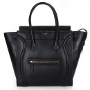 Celine Boston Luggage 30CM Handbag Size M Black