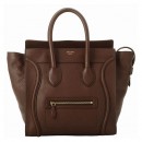 Celine Boston Luggage 30CM Handbag Size M Chocolate
