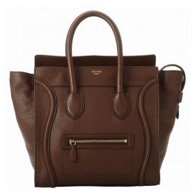 Celine Boston Luggage 30CM Handbag Size M Chocolate
