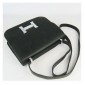 Hermes Constance Shoulder Bag Black Togo Leather