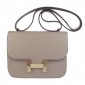 Hermes Constance Shoulder Bag Grey Togo Leather