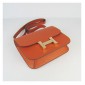 Hermes Constance Shoulder Bag Orange Togo Leather