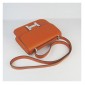 Hermes Constance Shoulder Bag Orange Togo Leather