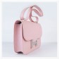 Hermes Constance Shoulder Bag Pink Togo Leather