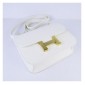 Hermes Constance Shoulder Bag White Togo Leather