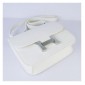 Hermes Constance Shoulder Bag White Togo Leather