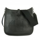 Hermes Evelyne III Bag Leather Black PM