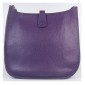 Hermes Evelyne III Bag Leather Purple PM