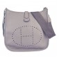 Hermes Evelyne III Bag Leather Grey PM