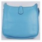 Hermes Evelyne III Bag Leather Light Blue PM