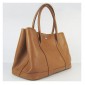 Hermes Garden Party Clemence Leather 32CM Brown PHW
