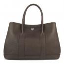 Hermes Garden Party Clemence Leather 32CM Coffee