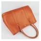 Hermes Garden Party Clemence Leather 32CM Orange