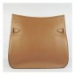 Hermes Unisex Jypsiere Shoulder Bag Leather Brown