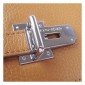 Hermes Unisex Jypsiere Shoulder Bag Leather Brown