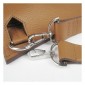 Hermes Unisex Jypsiere Shoulder Bag Leather Brown