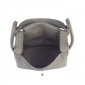 Hermes Lindy Handbag Clemence Leather Grey with Platinum Plated HW