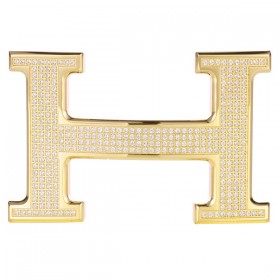 hermes diamond buckle