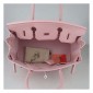 Hermes Birkin 30cm Clemence Leather Bag Pink with Gold HW
