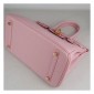 Hermes Birkin 30cm Clemence Leather Bag Pink with Gold HW