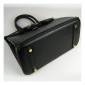 Hermes Birkin 30cm Ostrich Veins Bag Black with Platinum HW