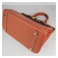Hermes Birkin 30cm Clemence Leather Bag Orange with Gold HW