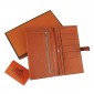 Hermes Bearn Gusset Purse Clemence Leather Orange