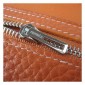 Hermes Bearn Gusset Purse Clemence Leather Orange