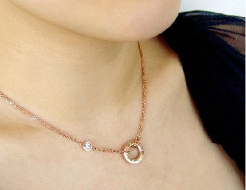 cartier diamond love necklace